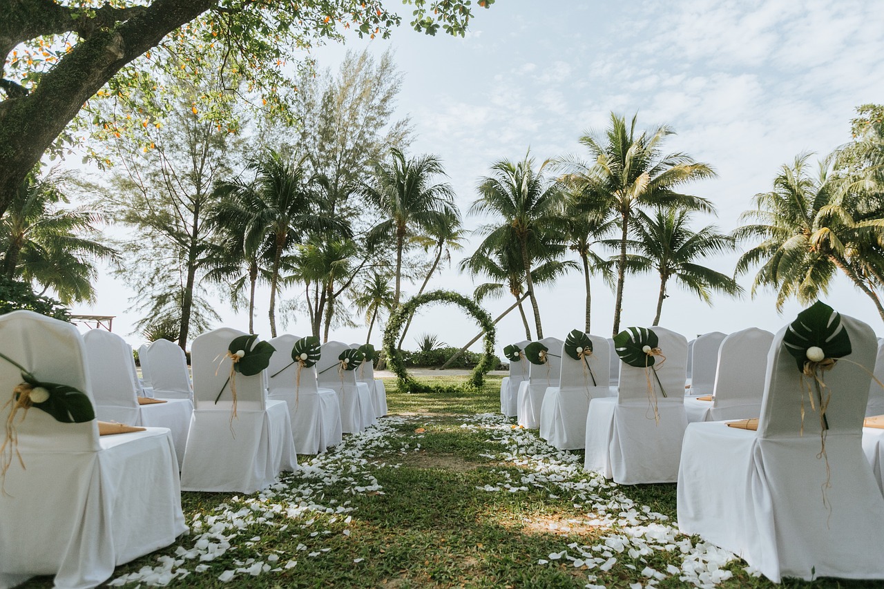 mariage en extérieur