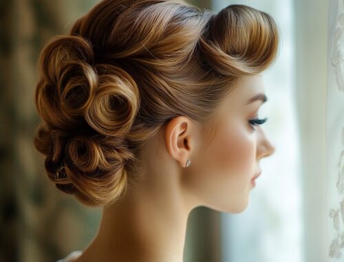 Les chignons hauts pour un mariage : inspirations de célébrités à copier