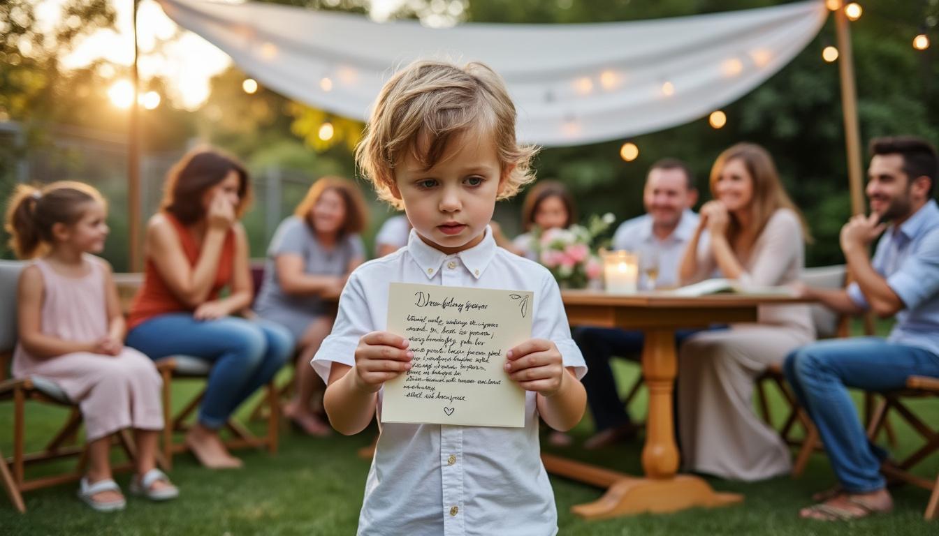 découvrez nos conseils pour rédiger un discours de mariage émouvant en tant qu'enfant pour vos parents. apprenez à captiver l'auditoire et à partager des souvenirs touchants lors de cette journée inoubliable.