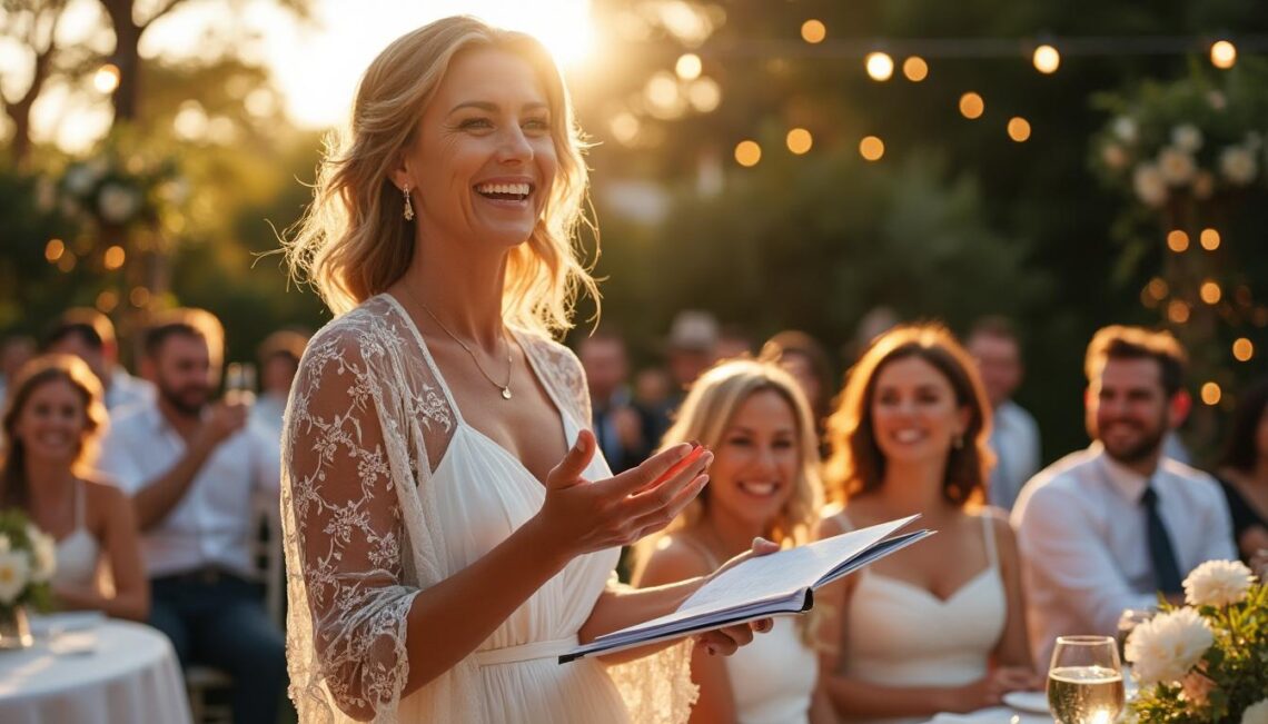 découvrez les meilleures anecdotes drôles pour réussir le discours humoristique de la mère du marié ! inspirez-vous de ces histoires originales pour faire rire et toucher vos invités lors du mariage.