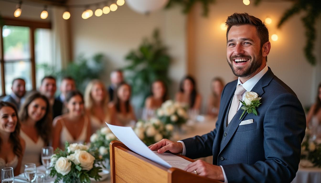 découvrez comment rédiger un discours de mariage touchant et mémorable pour sa maman et son beau-père. conseils, exemples et astuces pour partager l’émotion et exprimer votre gratitude lors de ce moment unique.