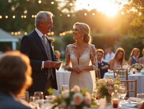 découvrez comment exprimer votre amour et gratitude dans un discours de mariage touchant dédié à votre père et votre belle-mère. inspirez-vous de nos conseils pour un moment émouvant et inoubliable.