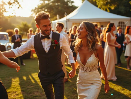 découvrez les meilleures chansons de sortie d'église pour mariage : une sélection entraînante pour faire danser tous vos invités dès la fin de la cérémonie !
