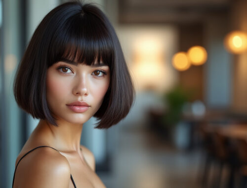découvrez les tendances du carré plongeant pour sublimer votre coiffure de mariage avec des cheveux courts. idées et inspirations pour un look élégant et moderne le jour j.