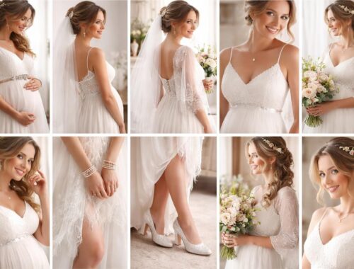 découvrez 10 astuces pour accessoiriser parfaitement vos robes de mariée durant votre grossesse et sublimer votre silhouette le jour j.