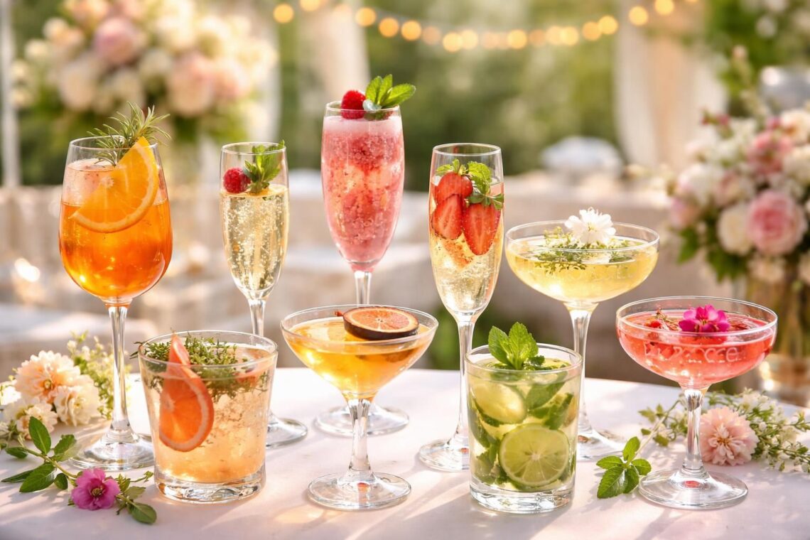 découvrez 9 idées originales de cocktails de mariage à base de prosecco pour remplacer le champagne et apporter une touche de fraîcheur et d'élégance à votre réception.