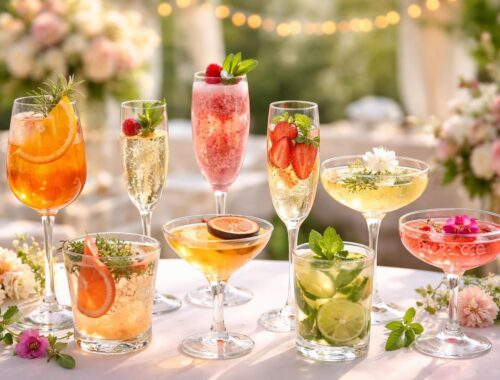 découvrez 9 idées originales de cocktails de mariage à base de prosecco pour remplacer le champagne et apporter une touche de fraîcheur et d'élégance à votre réception.