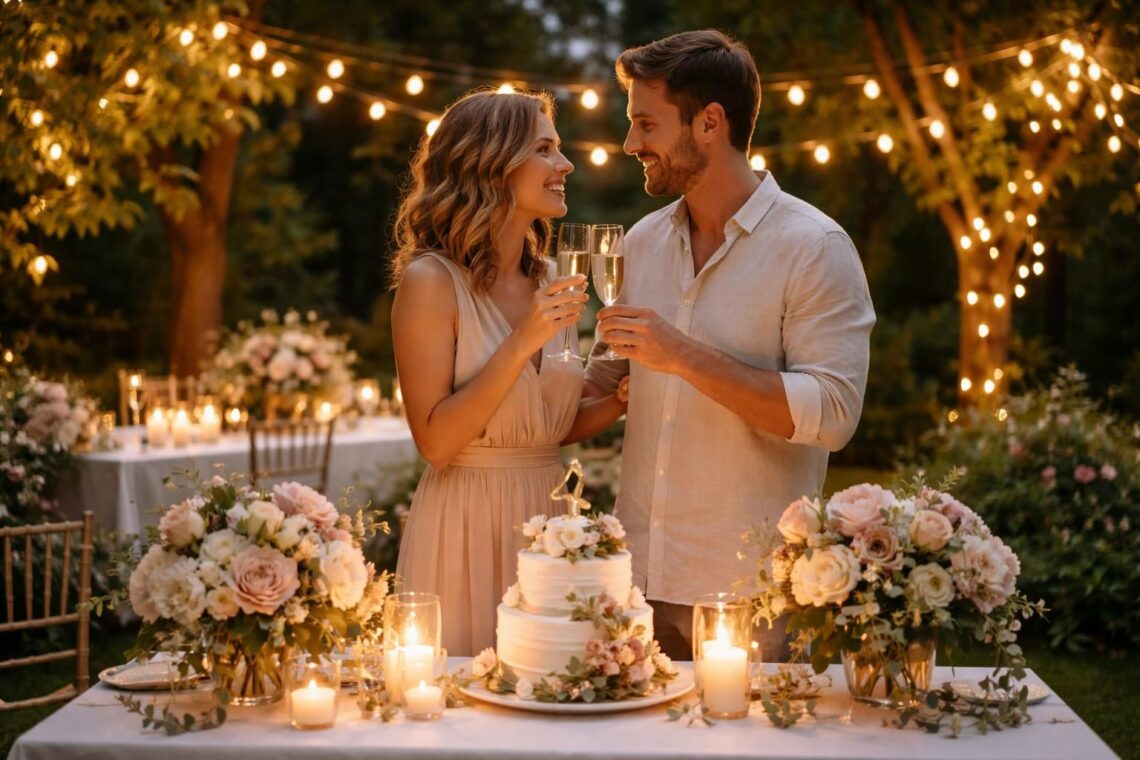 célébrez 4 années d'amour et de complicité avec nos idées et conseils pour une fête de noces inoubliable.