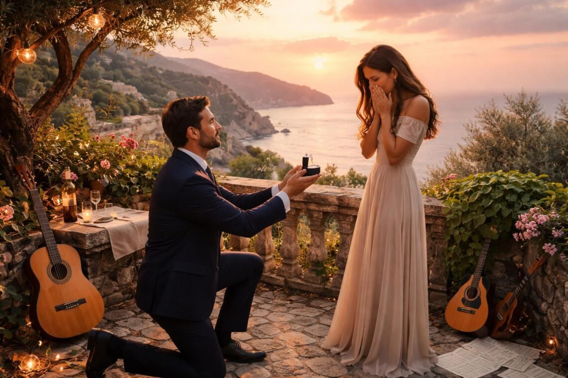 découvrez une sélection romantique de chansons d'amour italiennes pour rendre votre demande en mariage unique et inoubliable.