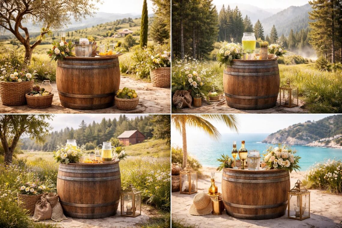 découvrez comment les tarifs de location de tonneaux pour mariage diffèrent selon les régions et trouvez les meilleures options pour votre événement.