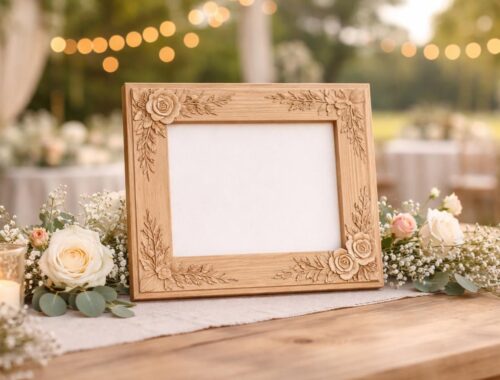 apprenez à créer un cadre photo élégant et unique pour un mariage plein de charme, parfait pour immortaliser vos précieux souvenirs.