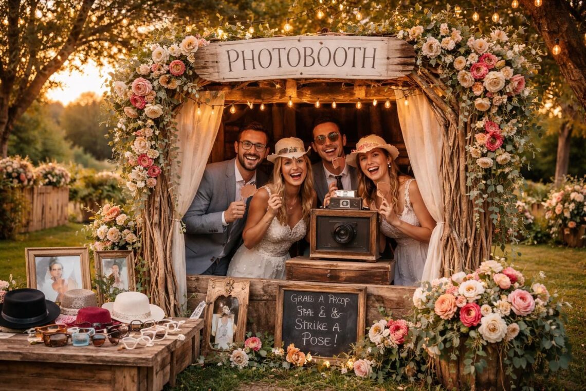 découvrez des idées créatives pour fabriquer un photobooth unique et original, parfait pour capturer des souvenirs inoubliables lors de votre mariage.