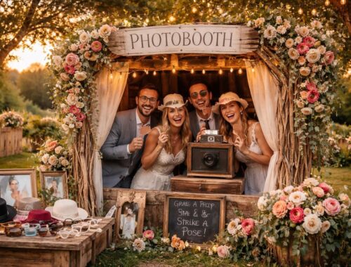 découvrez des idées créatives pour fabriquer un photobooth unique et original, parfait pour capturer des souvenirs inoubliables lors de votre mariage.