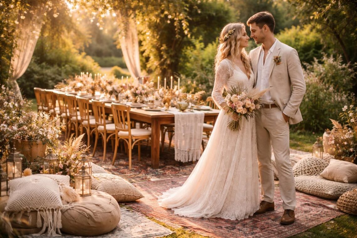 découvrez comment le style bohème peut sublimer votre mariage avec une touche d'élégance et d'inspiration unique.