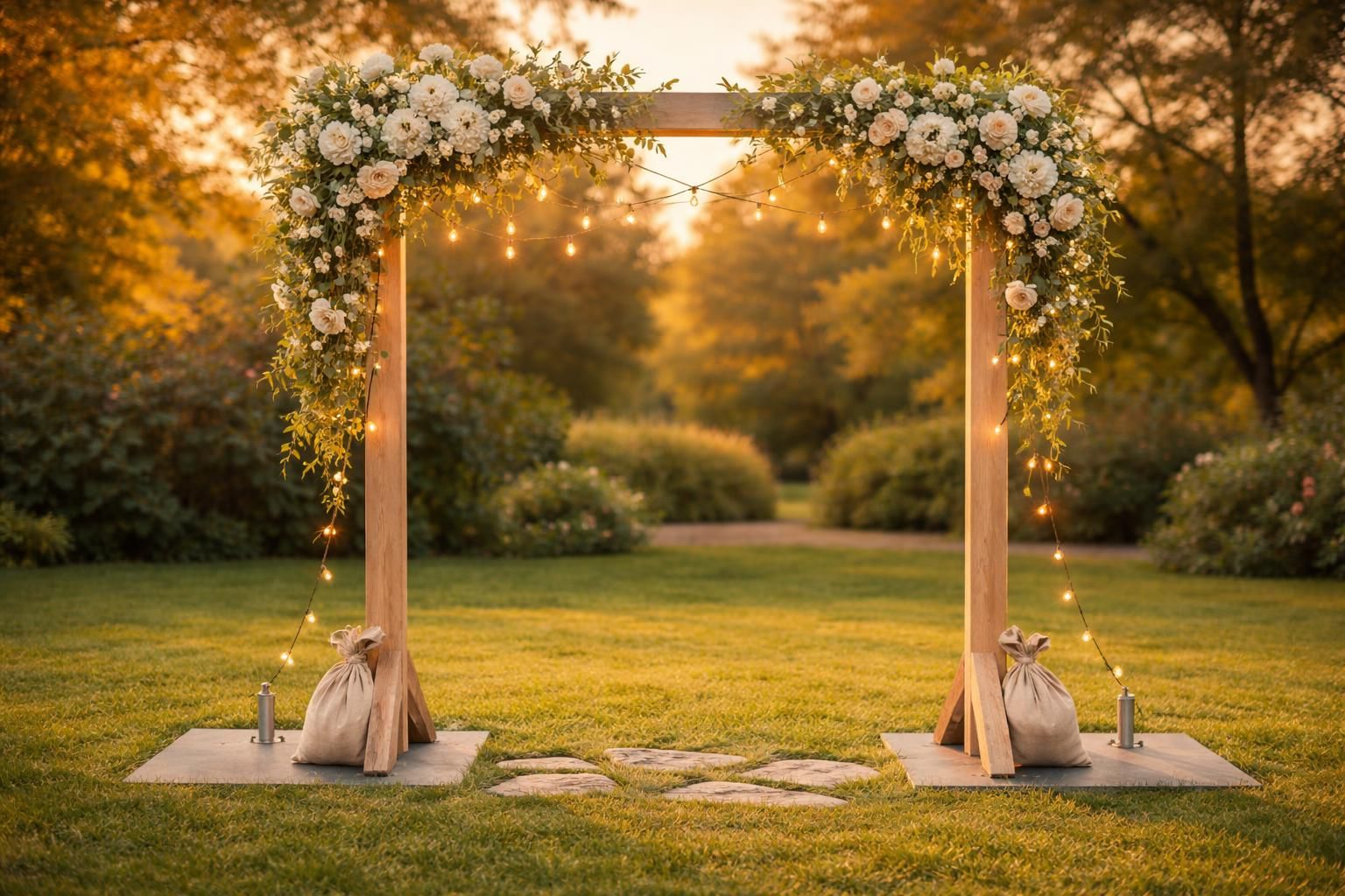 découvrez comment choisir le support idéal pour votre arche de mariage et les meilleures techniques pour la stabiliser efficacement le jour j.