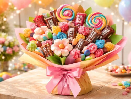 découvrez des idées créatives pour fabriquer un bouquet de bonbons unique et coloré, parfait pour toutes vos fêtes et occasions spéciales.