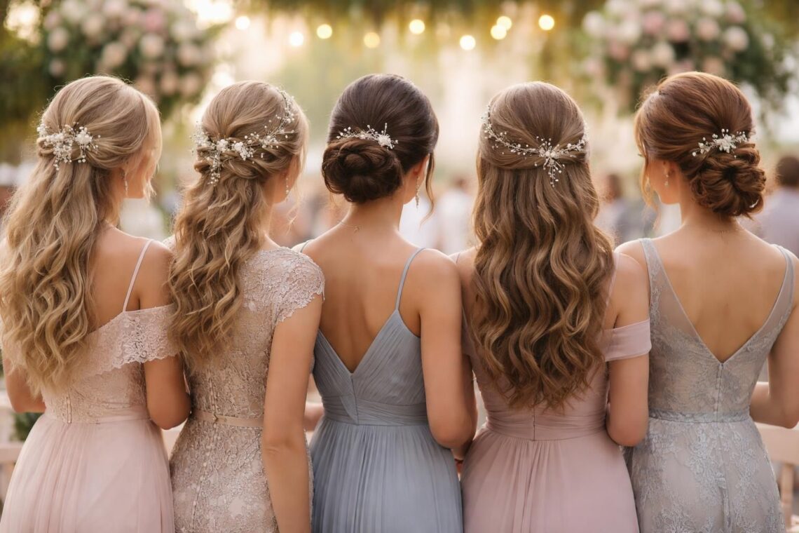 découvrez des idées de coiffures élégantes et tendances pour les invitées de mariage, parfaites pour sublimer votre look lors de cet événement spécial.