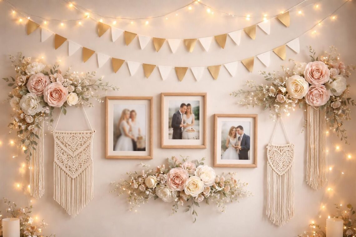 découvrez les accessoires incontournables pour une décoration murale de mariage élégante et originale chez tati, pour sublimer votre lieu de cérémonie avec style.