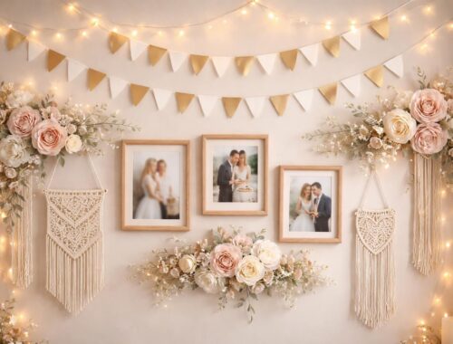 découvrez les accessoires incontournables pour une décoration murale de mariage élégante et originale chez tati, pour sublimer votre lieu de cérémonie avec style.
