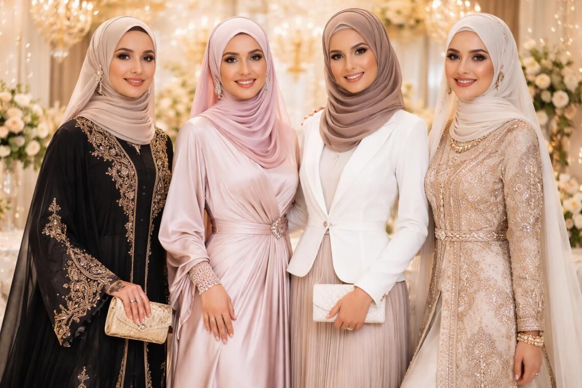 découvrez les styles incontournables de tenues pour femmes voilées, idéales pour un mariage. inspirez-vous de nos conseils pour être élégante et raffinée lors de cet événement spécial.