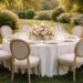 découvrez comment choisir la taille idéale d'une nappe pour une table ronde de 8 personnes lors d'un mariage, alliant élégance et praticité pour votre réception.