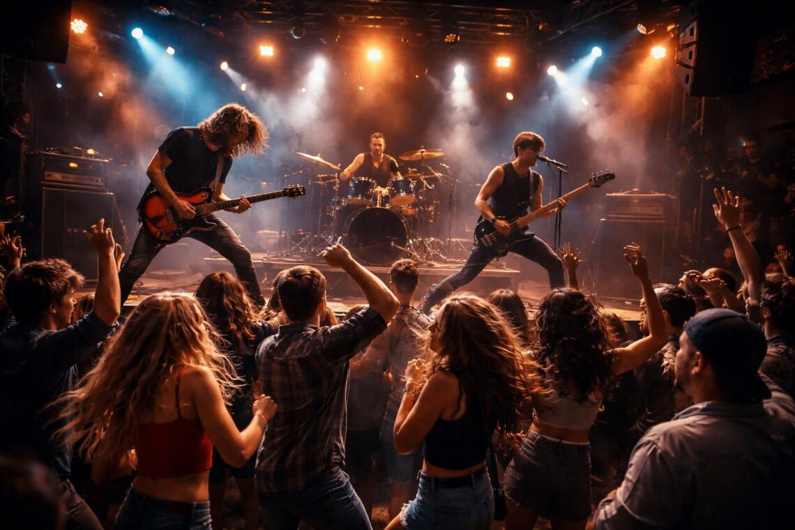 découvrez notre sélection de musique rock entraînante pour danser et vibrer au rythme des meilleurs morceaux du genre.