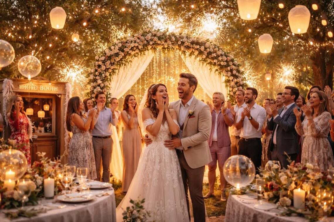 découvrez des idées créatives et originales pour organiser une surprise inoubliable lors d'un mariage et impressionner tous les invités.