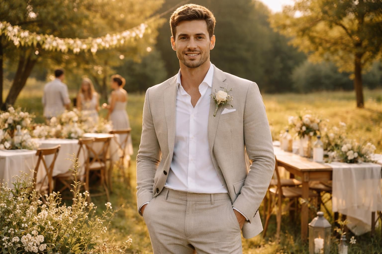 découvrez nos conseils pour choisir le meilleur vêtement champêtre pour homme, parfait pour un mariage alliant élégance et style décontracté.