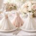 découvrez comment le pliage de serviette en forme de robe peut apporter élégance et charme à votre table de mariage, pour une décoration raffinée et mémorable.