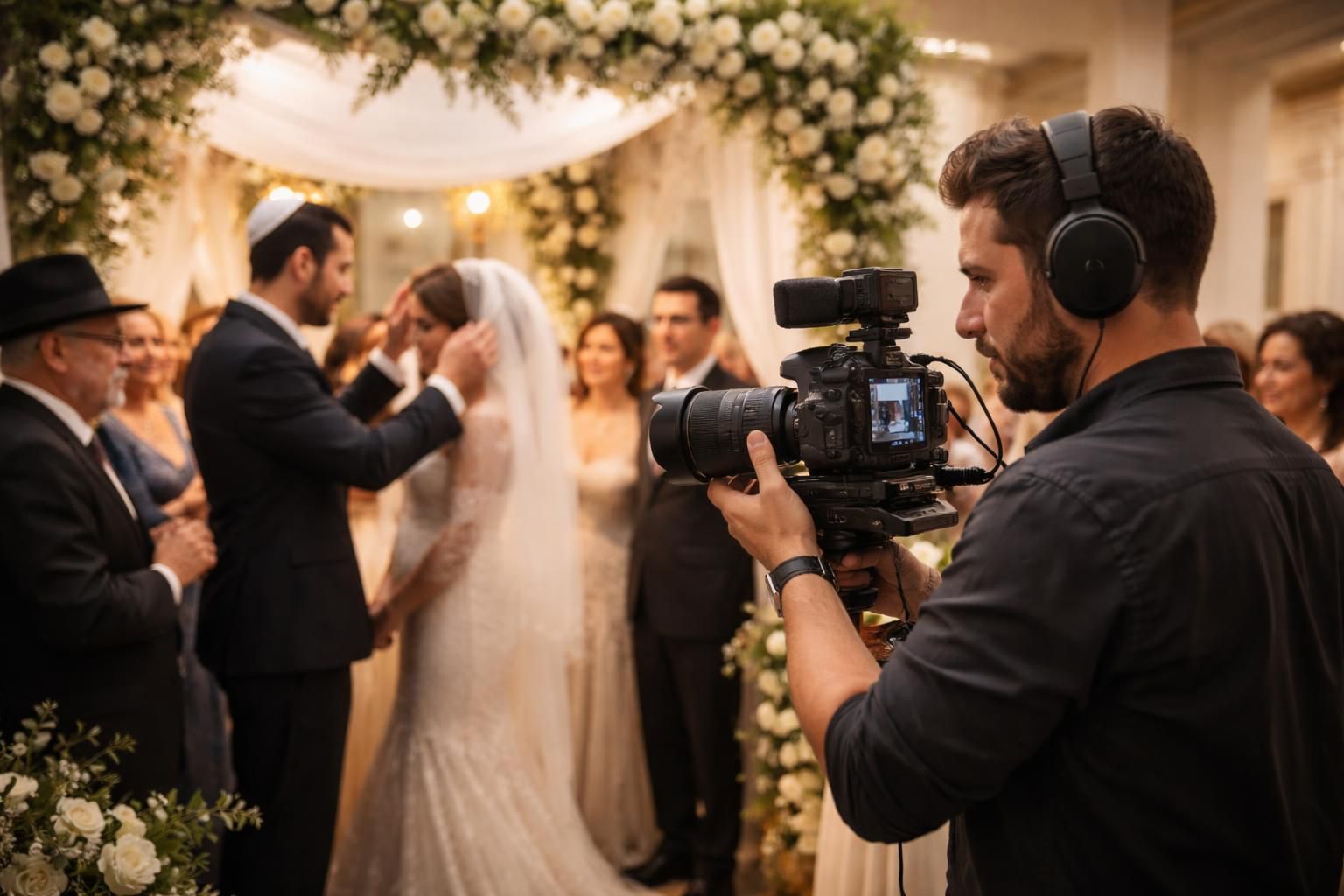 découvrez comment un vidéaste spécialisé dans les mariages juifs peut capturer chaque moment unique de votre journée spéciale, en immortalisant les traditions et émotions avec authenticité.