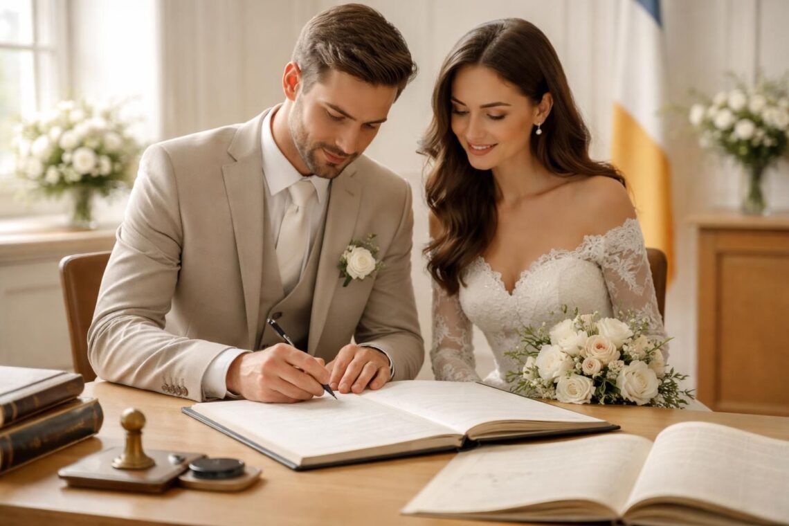découvrez en cinq points essentiels l'importance du registre de l’état civil dans le cadre d'un mariage, de l'enregistrement officiel aux démarches administratives indispensables.