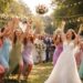 découvrez les moments de succès et les imprévus lors du lancer de bouquet de mariage, tradition pleine de surprises et d'émotions.