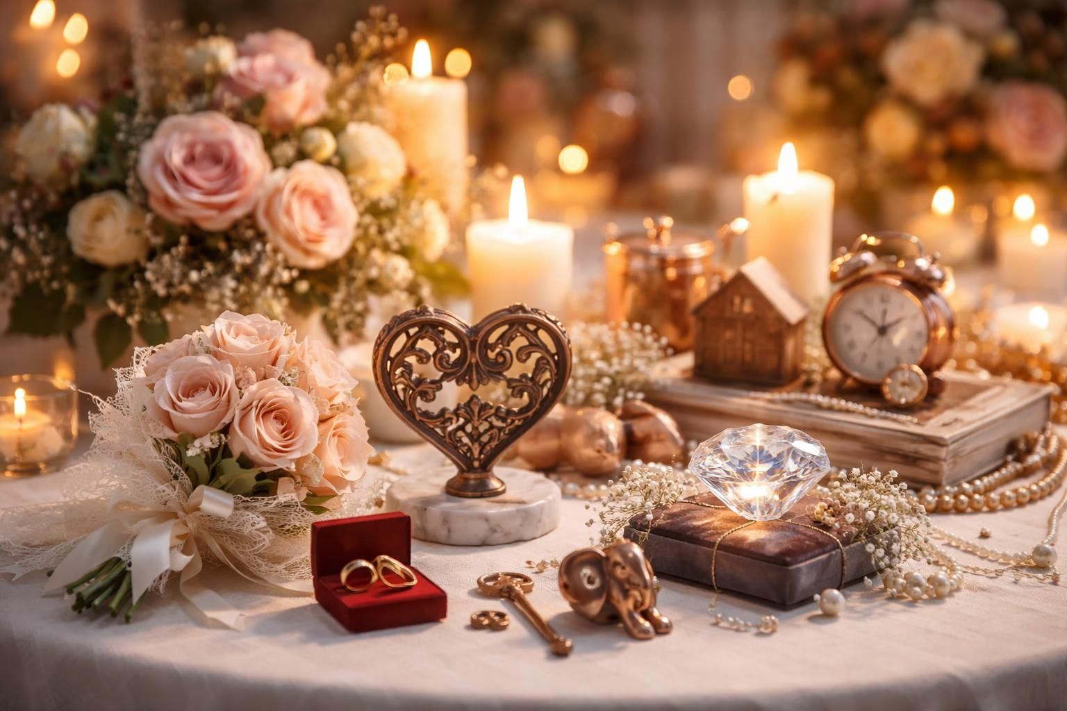 découvrez la signification des noces de mariage, année par année, pour célébrer chaque anniversaire avec amour et tradition.