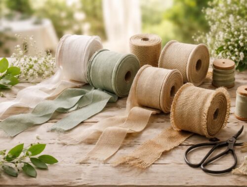 découvrez nos rubans écologiques pour un mariage durable, alliant élégance et respect de l'environnement pour célébrer votre grand jour de manière responsable.