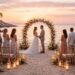 découvrez une cérémonie de mariage intime au bord de mer, où romance et beauté naturelle se rencontrent pour un moment unique et inoubliable.