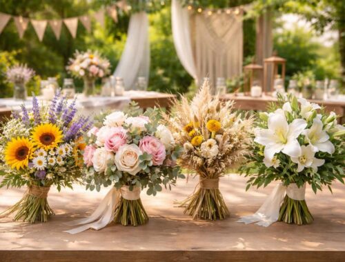 découvrez comment sélectionner les fleurs idéales pour un mariage en juin en harmonie avec votre thème, pour une décoration florale parfaite et personnalisée.