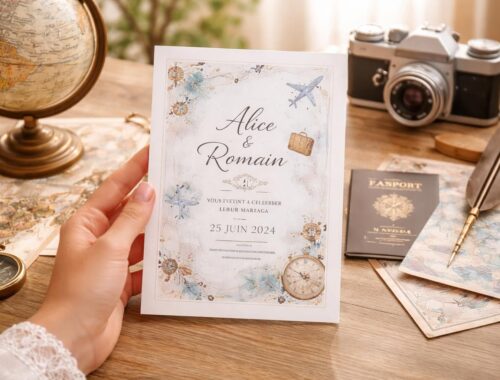 découvrez nos conseils pratiques pour choisir un faire-part de mariage sur le thème du voyage, alliant originalité et élégance pour annoncer votre grand jour.