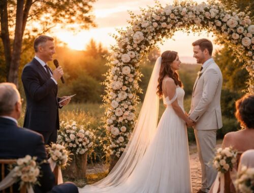 découvrez comment rédiger un discours personnalisé pour une cérémonie de mariage, plein d'émotion et adapté à votre histoire d'amour unique.