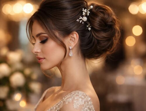 découvrez les secrets des chignons et coiffures de soirée ou de mariage pour sublimer votre visage avec élégance et style.