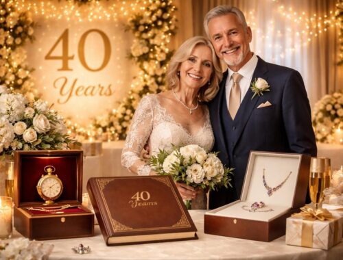 découvrez des idées de cadeaux inoubliables pour célébrer 40 ans de mariage et rendre cet anniversaire unique et mémorable.