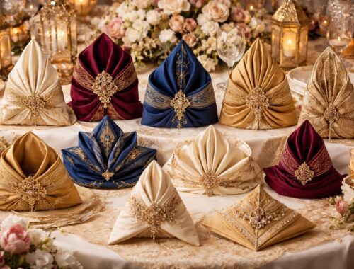 découvrez 10 techniques de pliage de serviettes orientales élégantes pour sublimer la décoration de votre mariage et impressionner vos invités.