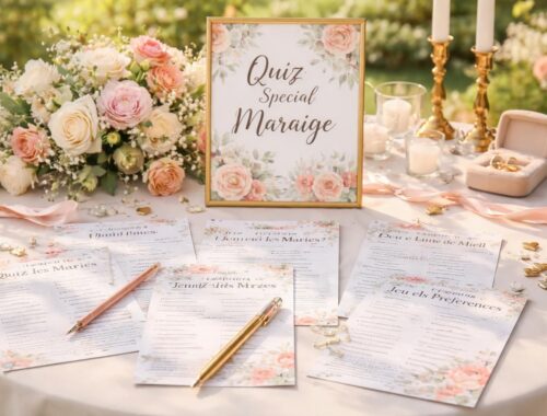 découvrez notre quiz spécial mariage avec des thèmes variés, des questions originales et des imprimables pour animer votre fête et divertir vos invités.