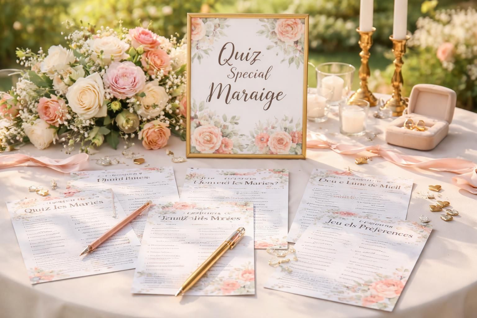 découvrez notre quiz spécial mariage avec des thèmes variés, des questions originales et des imprimables pour animer votre fête et divertir vos invités.