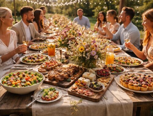découvrez les meilleures recettes de repas champêtre pour un mariage réussi, alliant authenticité et saveurs gourmandes pour un moment convivial inoubliable.