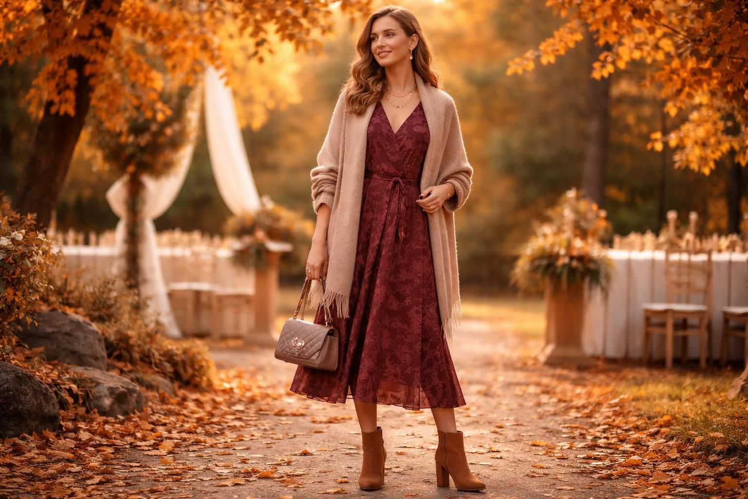 découvrez nos conseils essentiels pour choisir la tenue parfaite pour un mariage en octobre et être à la mode tout en restant élégante et confortable durant cette saison.