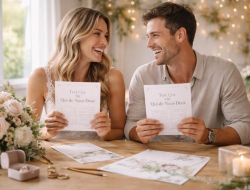 découvrez le test "qui de nous deux" spécial mariage, un jeu ludique et amusant pour les futurs mariés afin de mieux se connaître et partager des moments complices avant le grand jour.