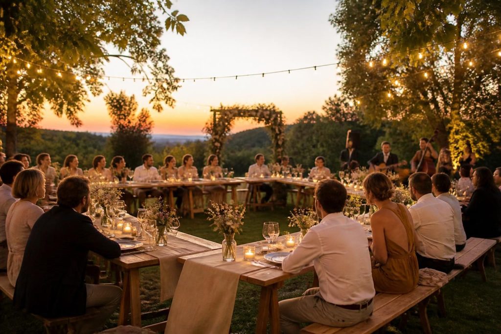 découvrez les tendances actuelles pour organiser un mariage intime de 60 personnes, alliant élégance, convivialité et personnalisation pour une journée inoubliable.