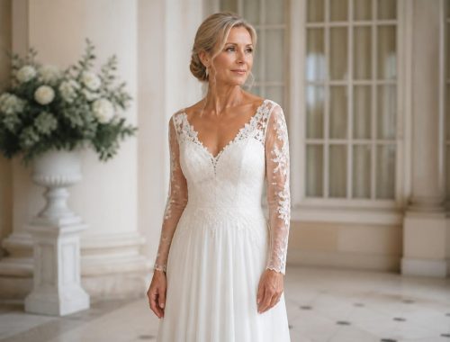 découvrez notre collection de robes de mariée élégantes et modernes conçues spécialement pour les femmes de 50 ans, afin de sublimer votre jour j avec raffinement et style.