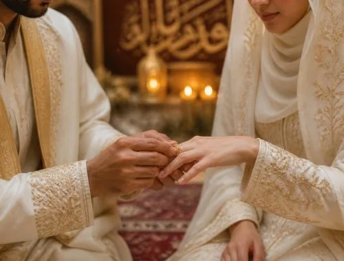 découvrez la signification profonde et les traditions liées à la bague dans le mariage islamique, un symbole important d'engagement et de respect culturel.