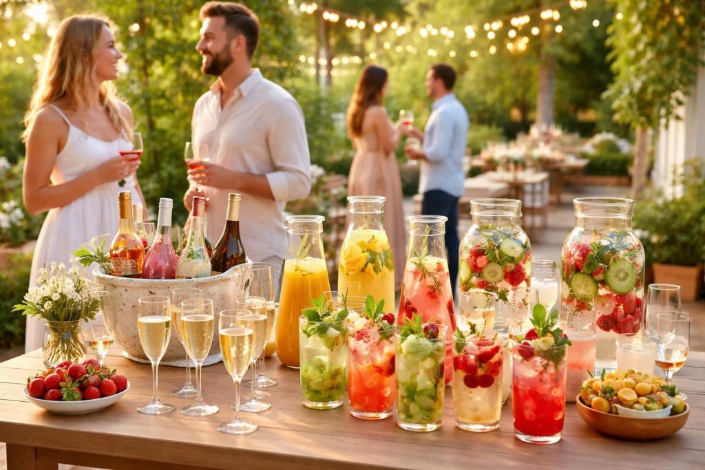 découvrez des boissons originales et abordables pour votre vin d’honneur, qui surprendront et raviront vos invités sans dépasser votre budget.